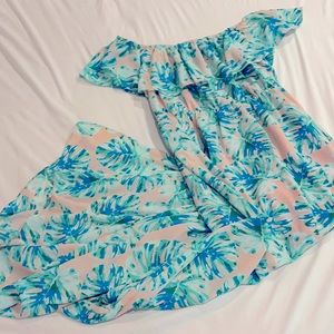 Palm Leaf Dress